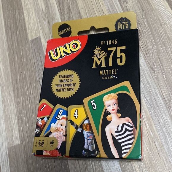 Uno card game playing cards special cards Barbie vintage nostalgia old toys - Picture 3 of 5
